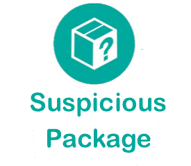 Suspicious Package Procedures Icon